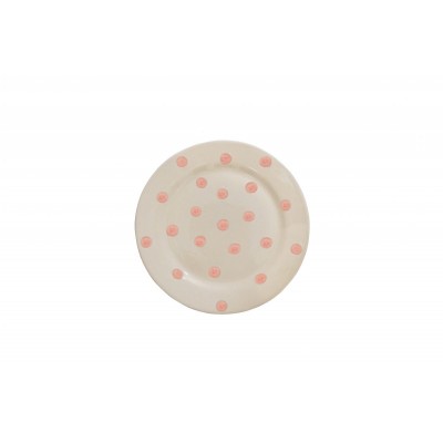 Десертная тарелка with Pink dots 20 см