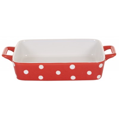 Форма для выпечки Red small with dots 29,5x17x5 см