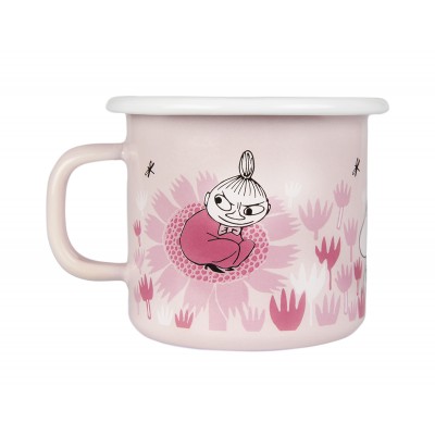 Moomin Кружка эмалированная Девушка в саду, 250 мл (ТОВАР ИЗ АУТЛЕТА)