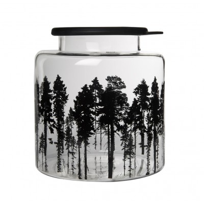 Nordic Банка стеклянная с крышкой The Forest, 3л