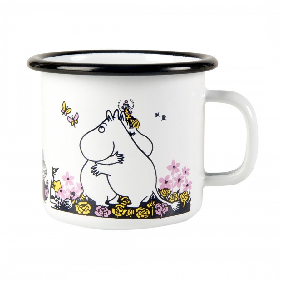 Moomin Кружка эмалированная Объятия, 250 мл