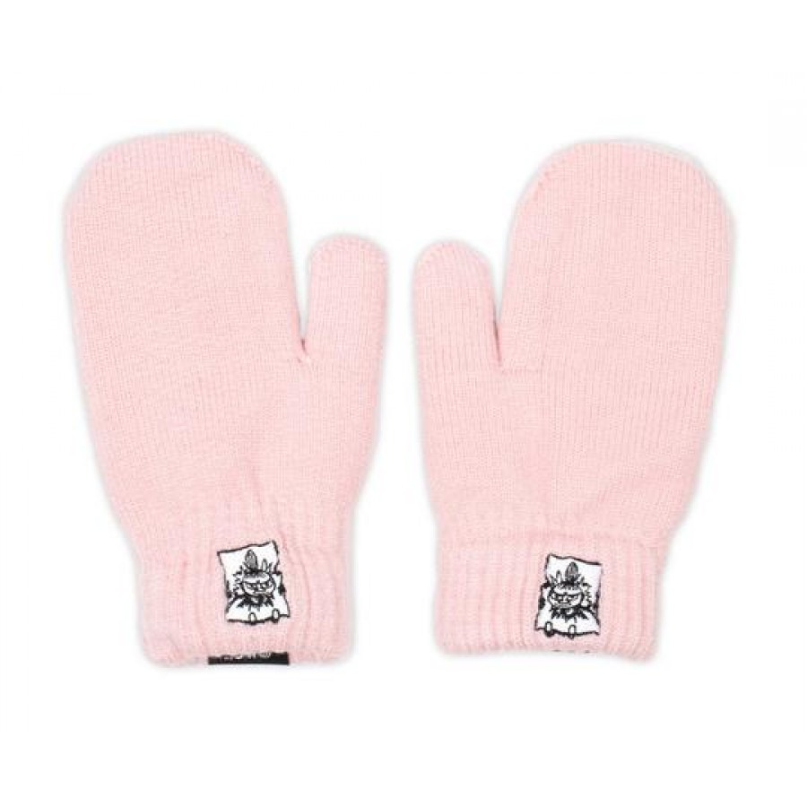 Варежки для детей Moomin Малышка Мю Pink нашивка Варежки для детей Moomin Малышка Мю Pink нашивка