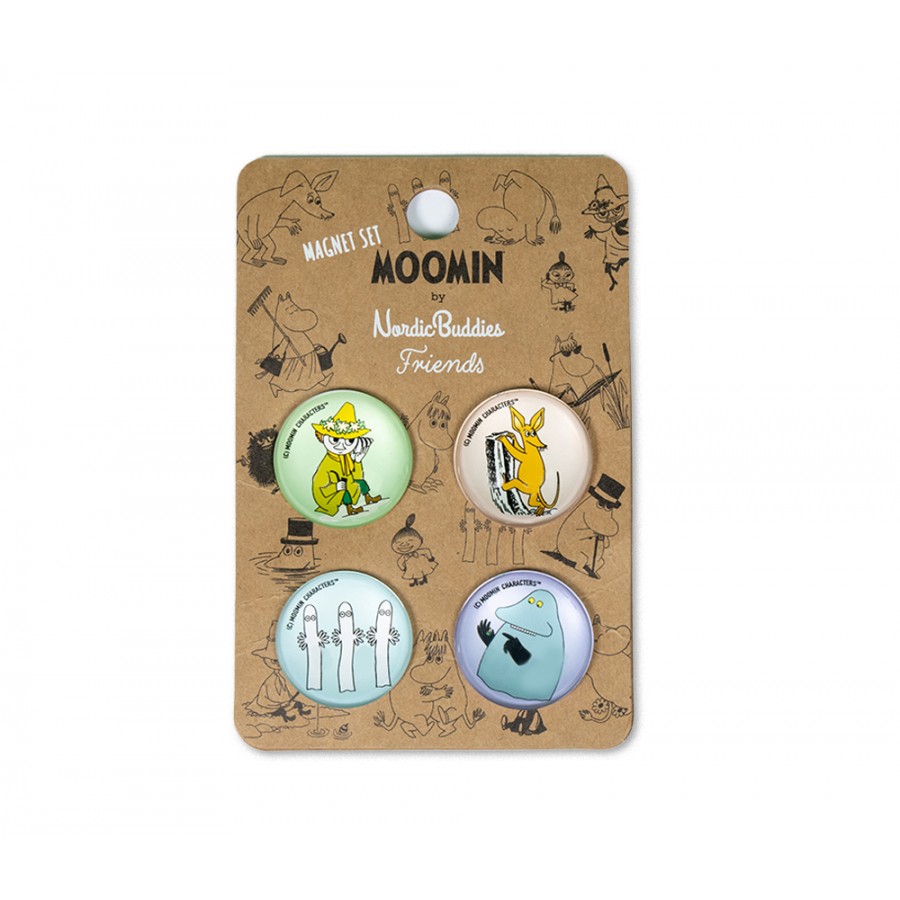 Набор магнитов Moomin Друзья 4 шт Набор магнитов Moomin Друзья 4 шт