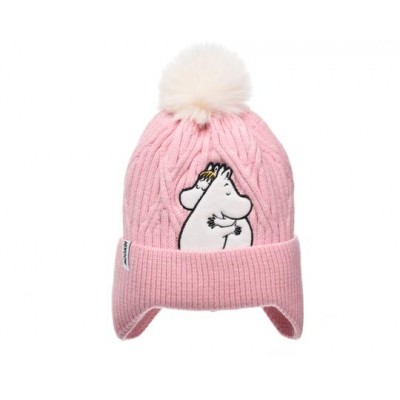 Шапка зимняя детская Moomin Любовь Pink