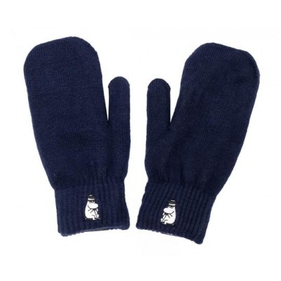 Варежки для взрослых Moomin Муми-папа Navy Blue вышивка