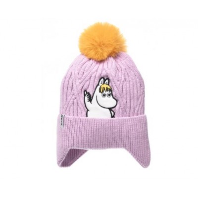 Шапка зимняя детская Moomin Фрёкен Снорк Lilac
