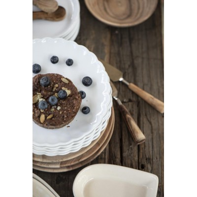 Тарелка Mynte Pure White 19,5 см