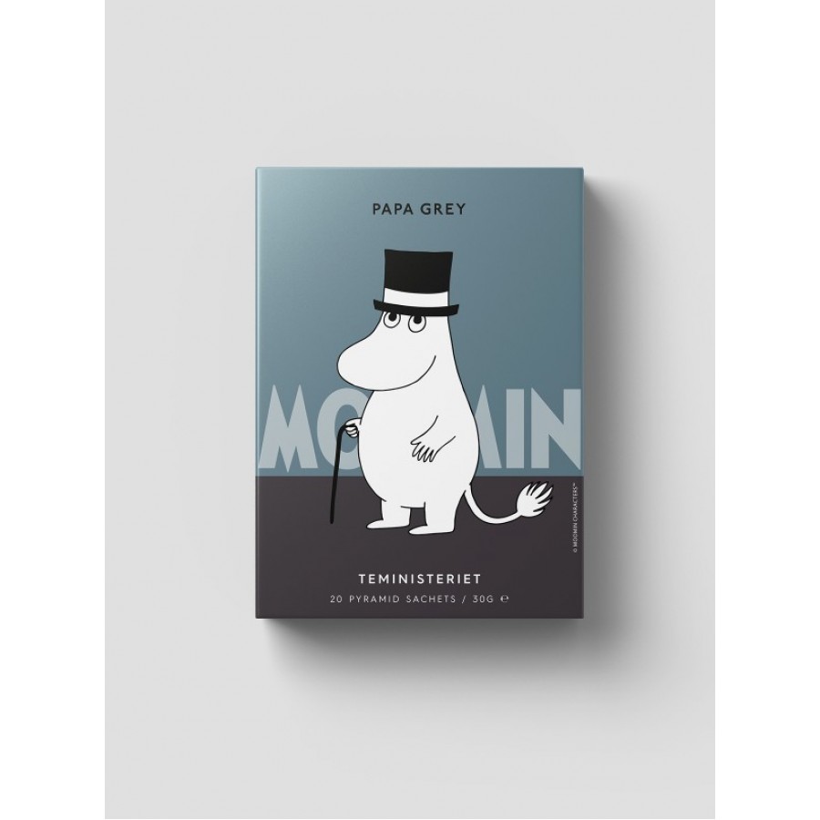 Чай Moomin Муми-папа Earl Grey в пирамидках