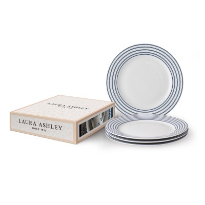 Набор тарелок Laura Ashley Candy Stripe 20 см 4 шт