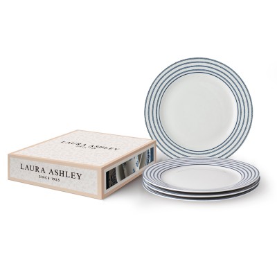 Набор тарелок Laura Ashley Candy Stripe 23 см 4 шт