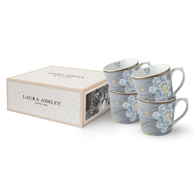 Набор кружек Laura Ashley Midnight Pinstripe 4 шт