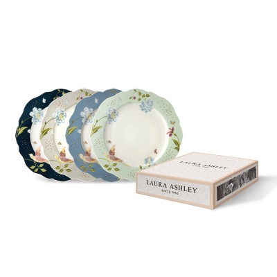 Набор тарелок Laura Ashley Mix Heritage 24,5 см 3 шт  (ТОВАР ИЗ АУТЛЕТА)