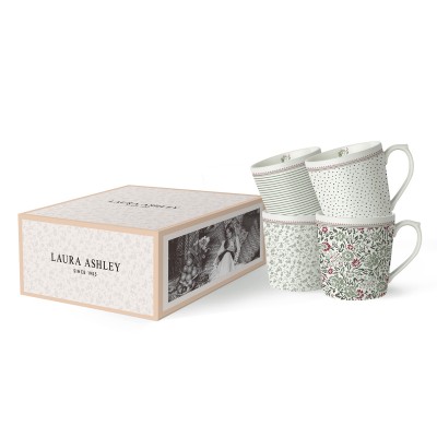 Набор мини кружек Laura Ashley Wild Clematis 4 шт