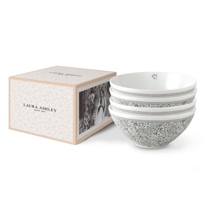 Набор пиал Laura Ashley Wild Clematis 16 см 4 шт