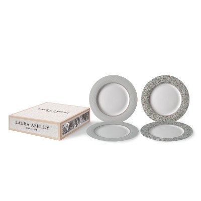 Набор тарелок Laura Ashley Wild Clematis 23 см 3 шт (ТОВАР ИЗ АУТЛЕТА)