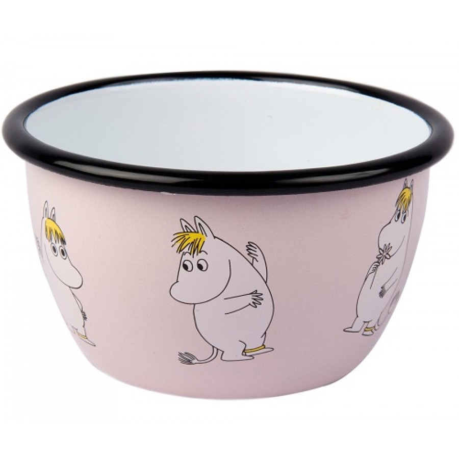 Moomin Пиала эмалированная Moomin Retro, Фрекен Снорк, 600 мл